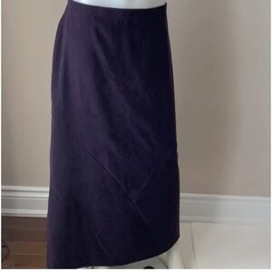Laura Sueded Fabric Maxi Skirt